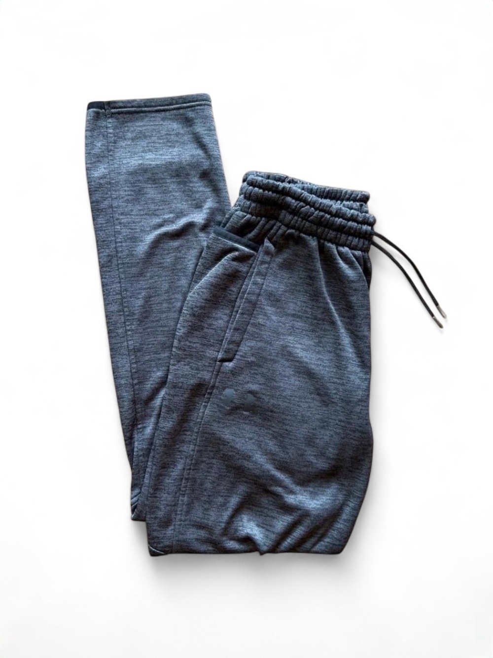 Under Armour Men's Fleece Twist Heathered Dark Gray Joggers Size S